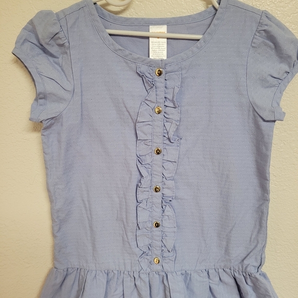Gymboree Blue Button Up Dress - Picture 3 of 4